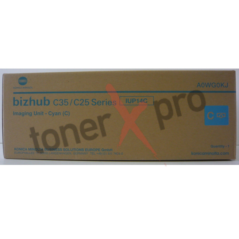 MINOLTA DEVELOP DRUM UNIT CYAN BIZHUB C35P ORIGINAL A0WG0KJ IUP14 IUP14C MINOLTA DEVELOP DRUM UNIT CYAN BIZHUB C35P ORIGINAL A0WG0KJ IUP14 IUP14C