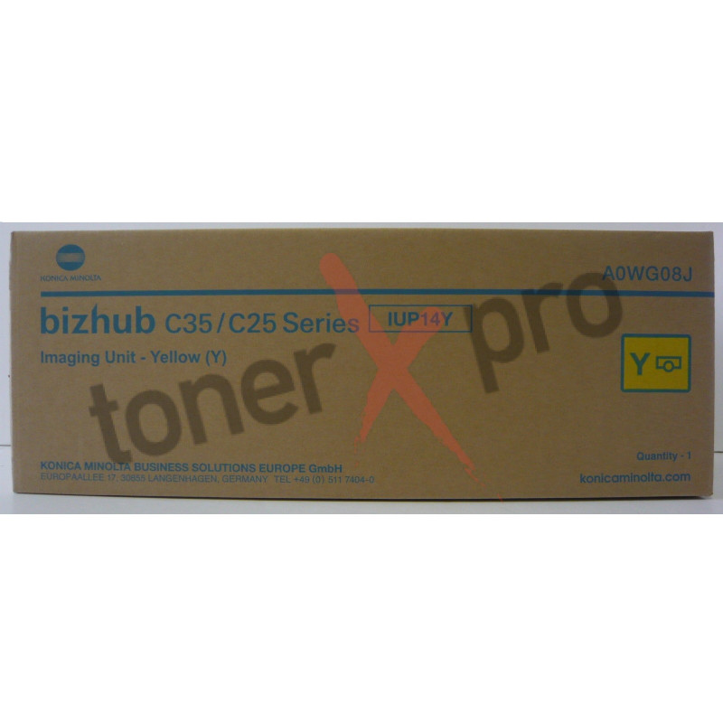 MINOLTA DEVELOP DRUM UNIT YELLOW BIZHUB C35P ORIGINAL A0WG08J IUP14 IUP14Y