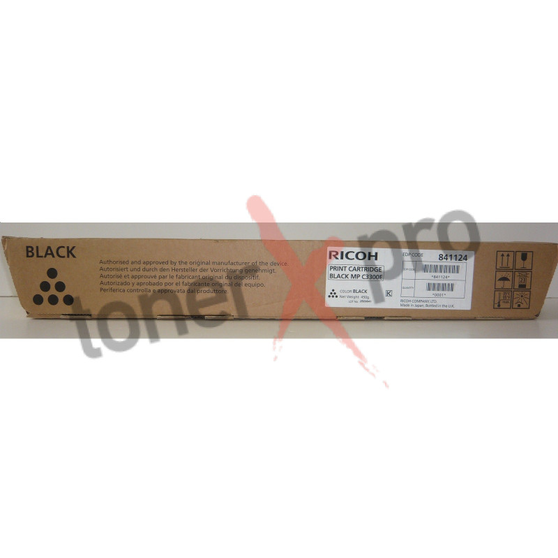 RICOH TONER BLACK MPC3300 ORIGINAL 842043 MP C3300