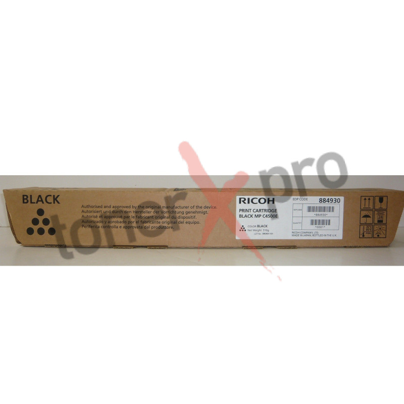 RICOH TONER BLACK MPC4500 ORIGINAL 842034 MP C4500E