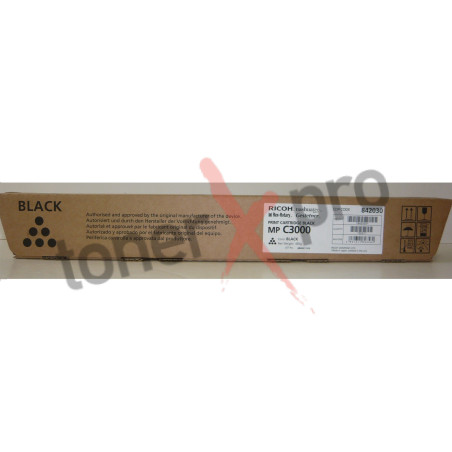 RICOH TONER BLACK MPC2500 ORIGINAL 842030 MP C3000