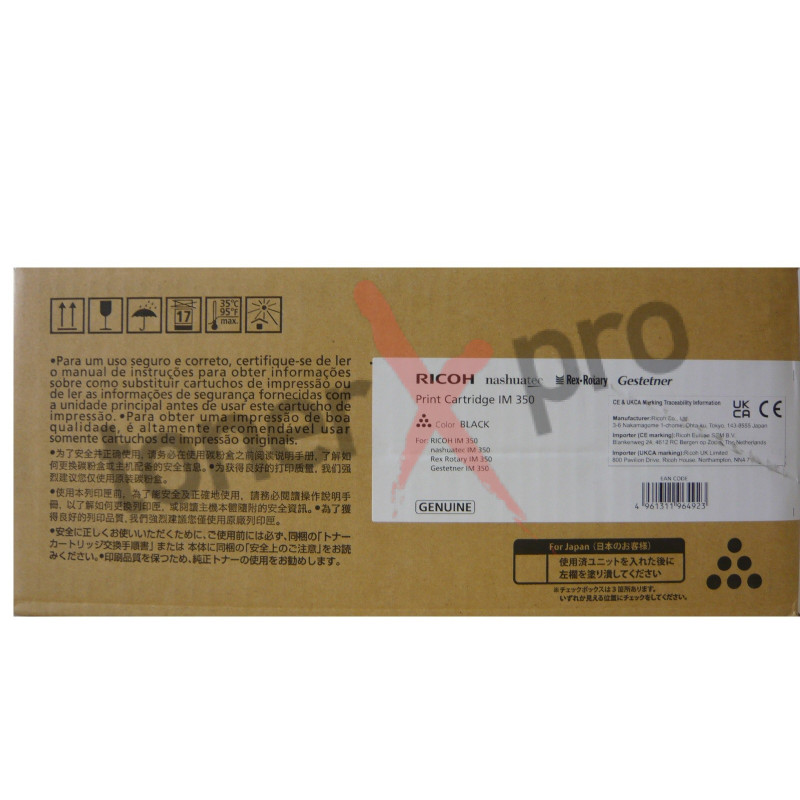 RICOH TONER IM350 BLACK ORIGINAL 418133 419082 IM 350