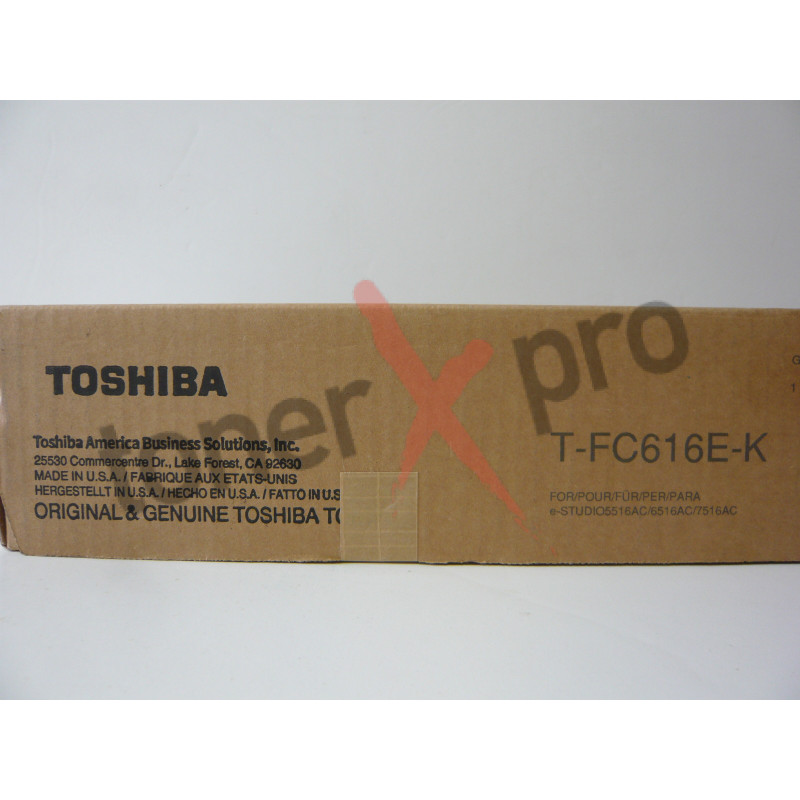 TOSHIBA TONER BLACK E STUDIO 5516A ORIGINAL TFC616 TFC616EK TOSHIBA TONER BLACK E STUDIO 5516A ORIGINAL TFC616 TFC616EK