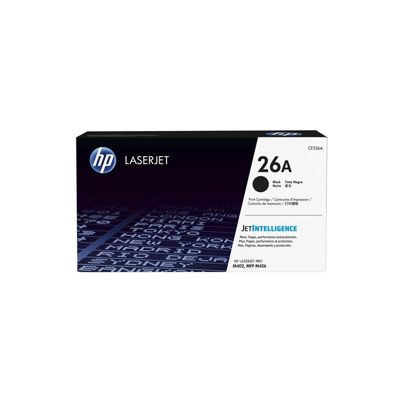 HP TONER LASERJET PRO M402/MFP426/BLACK-CTG-3.1K/ 26A CF226A  ORIGINE