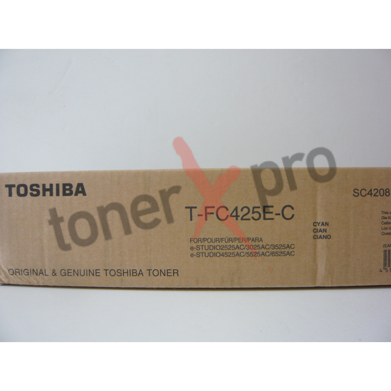 TOSHIBA TONER CYAN E STUDIO 2525AC ORIGINE 6AJ00000235 TFC425EC TOSHIBA TONER CYAN E STUDIO 2525AC ORIGINE 6AJ00000235 TFC425EC