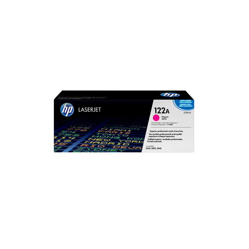 HP TONER MAGENTA LASERJET 2550 ORIGINAL 122A Q3963A