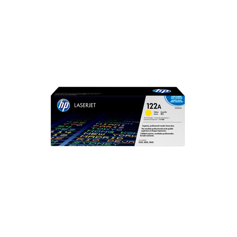 HP TONER YELLOW LASERJET 2550 ORIGINAL 122A Q3962A