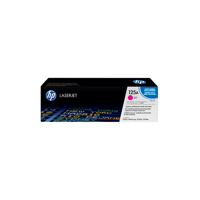 HP TONER MAGENTA LASERJET CP1210 ORIGINAL 125A CB543A