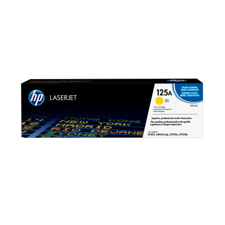 HP TONER YELLOW LASERJET CP1210 ORIGINAL 125A CB542A