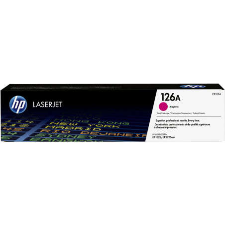HP TONER MAGENTA LASERJET PRO CP1020 ORIGINAL 126A CE313A
