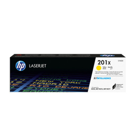 HP TONER LASERJET PRO M252/M274/YELLOW-CTG-2.3K/ 201X CF402X  ORIGINE