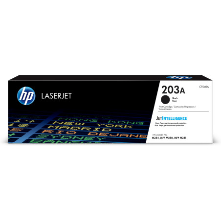 HP TONER LASERJET M254/M280/M281/BLACK-CTG-1.4K/ 203A CF540A  ORIGINE
