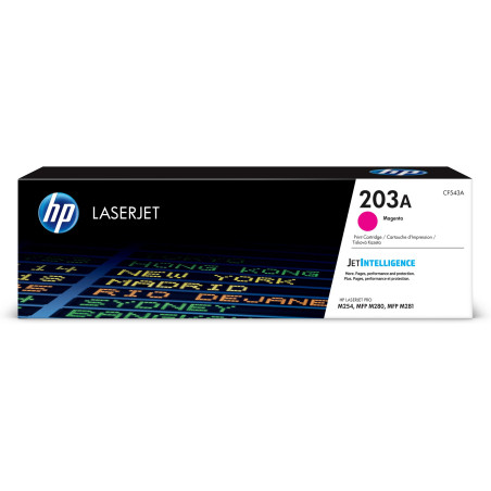 HP TONER LASERJET M254/M280/M281/MAGENTA-CTG-1.3K/203A CF543A ORIGINE