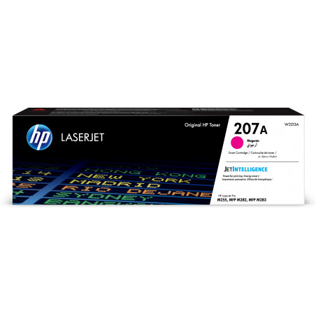 HP TONER LASERJET M255/M282/MAGENTA-CTG-1.25K/ 207A W2213A    ORIGINE