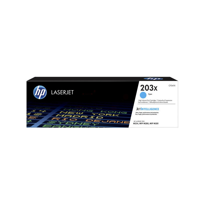 HP TONER LASERJET M254/M280/M281/CYAN-CTG-2.5K/ 203X CF541X   ORIGINE