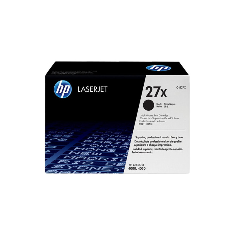 HP TONER LASERJET 4000/LBP1760/617T/BLACK-CTG-10K/ 27X C4127X ORIGINE