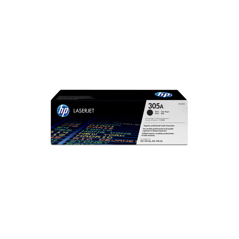 HP TONER LASERJET PRO 400/M451/BLACK-CTG-2.2K/ 305A CE410A    ORIGINE