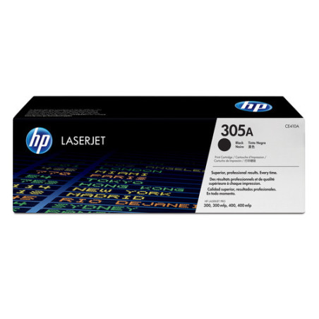 HP TONER LASERJET PRO 400/M451/BLACK-CTG-2.2K/ 305A CE410A    ORIGINE