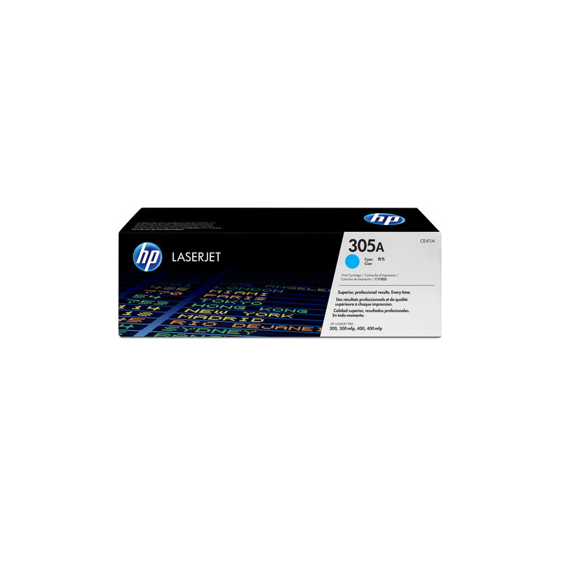 HP TONER LASERJET PRO 400/M451/CYAN-CTG-2.6K/ 305A CE411A     ORIGINE