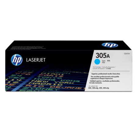 HP TONER LASERJET PRO 400/M451/CYAN-CTG-2.6K/ 305A CE411A     ORIGINE