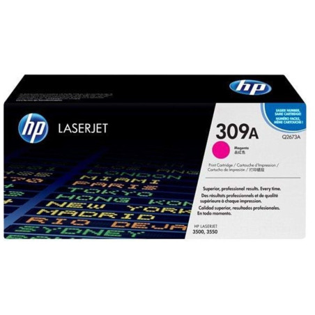 HP TONER LASERJET 3500/3550/3700/MAGENTA-CTG-4K/ 309A Q2673A  ORIGINE