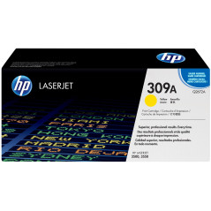 HP TONER LASERJET 3500/3550/3700/YELLOW-CTG-4K/ 309A Q2672A   ORIGINE