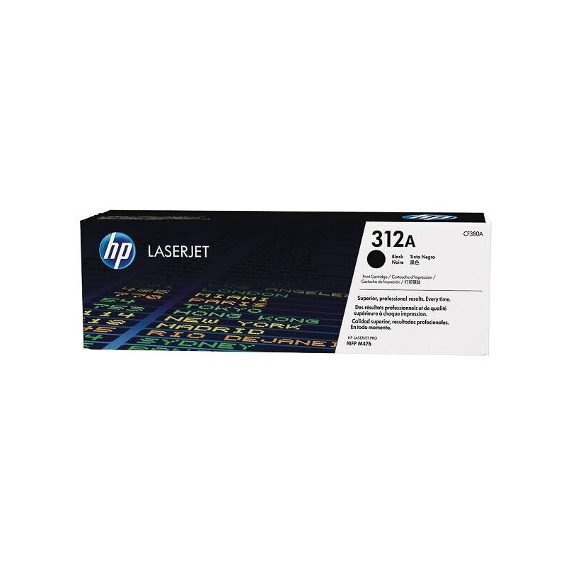 HP TONER LASERJET M476/BLACK-CTG-2.4K/ 312A CF380A            ORIGINE