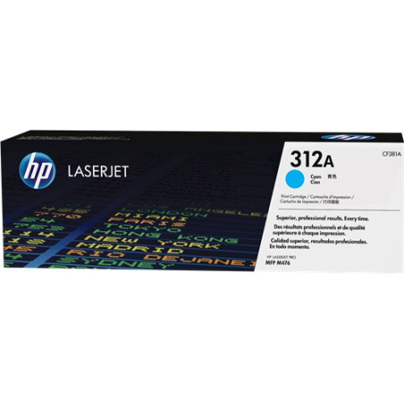 HP TONER LASERJET M476/CYAN-CTG-2.7K/ 312A CF381A             ORIGINE