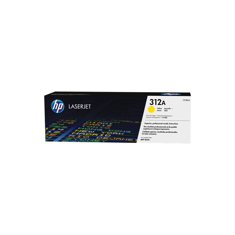 HP TONER LASERJET M476/YELLOW-CTG-2.7K/ 312A CF382A           ORIGINE