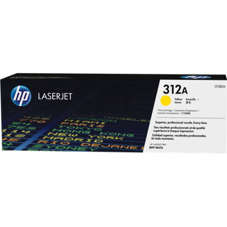 HP TONER LASERJET M476/YELLOW-CTG-2.7K/ 312A CF382A           ORIGINE