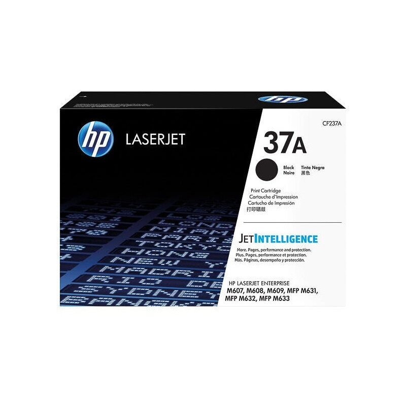 HP TONER LASERJETM607/M609/M632/BLACK-CTG-11K/ 37A CF237A     ORIGINE