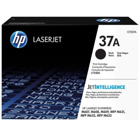 HP TONER LASERJETM607/M609/M632/BLACK-CTG-11K/ 37A CF237A     ORIGINE