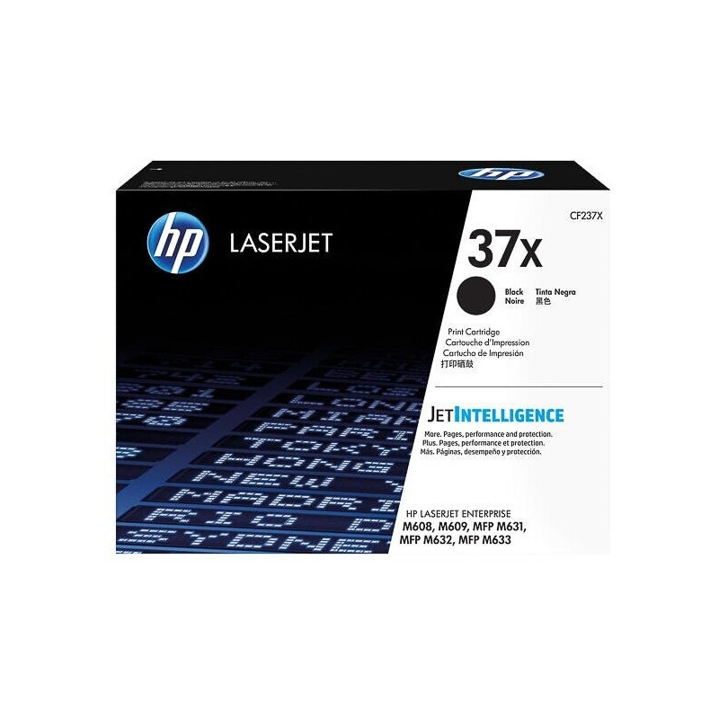 HP TONER LASERJETM607/M609/M632/BLACK-CTG-25K/ 37X CF237X     ORIGINE
