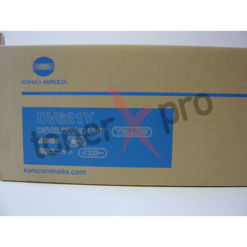 MINOLTA DEVELOPER UNIT YELLOW BIZHUB C450i ORIGINAL ACV808D DV621 DV621Y