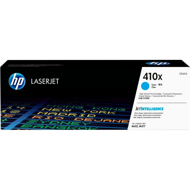 HP TONER LASERJET M452/M477/CYAN-CTG-5K/ 410X CF411X          ORIGINE