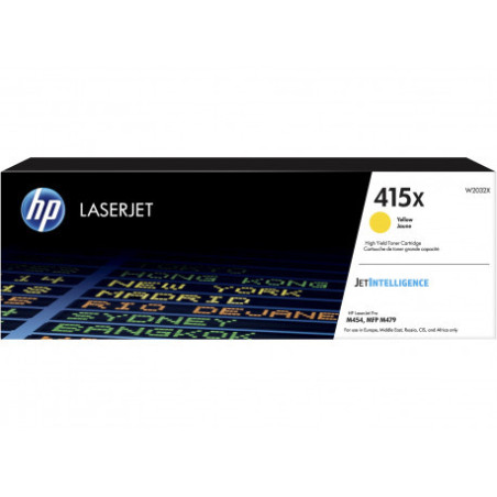 HP TONER LASERJET M454/M479/YELLOW-CTG-6K/ 415X W2032X        ORIGINE