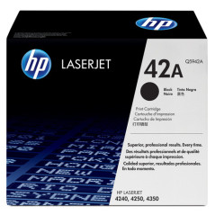 HP TONER LASERJET 4200/4300/4350/BLACK-CTG-20K/ 42X Q5942X    ORIGINE
