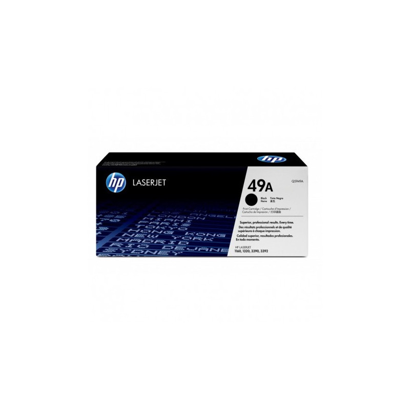 HP TONER LASERJET 1160/1320/3390/BLACK-CTG-2.5K/ 49A Q5949A   ORIGINE