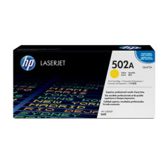 HP TONER LASERJET 3600/YELLOW-CTG-4K/ 502A Q6472A            ORIGINE