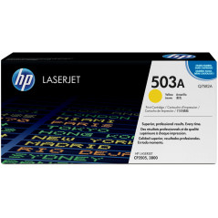 HP TONER LASERJET 3800/CP3505/YELLOW-CTG-6K/ 503A Q7582A      ORIGINE