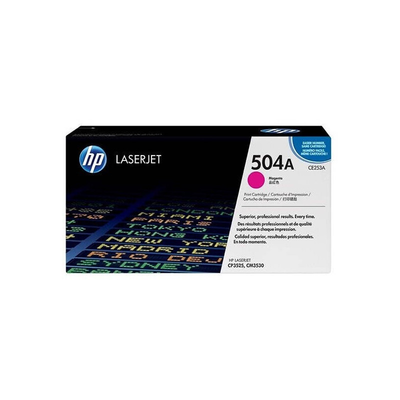 HP TONER LASERJET CM3530/CP3525/MAGENTA-CTG-7K/ 504A CE253A   ORIGINE