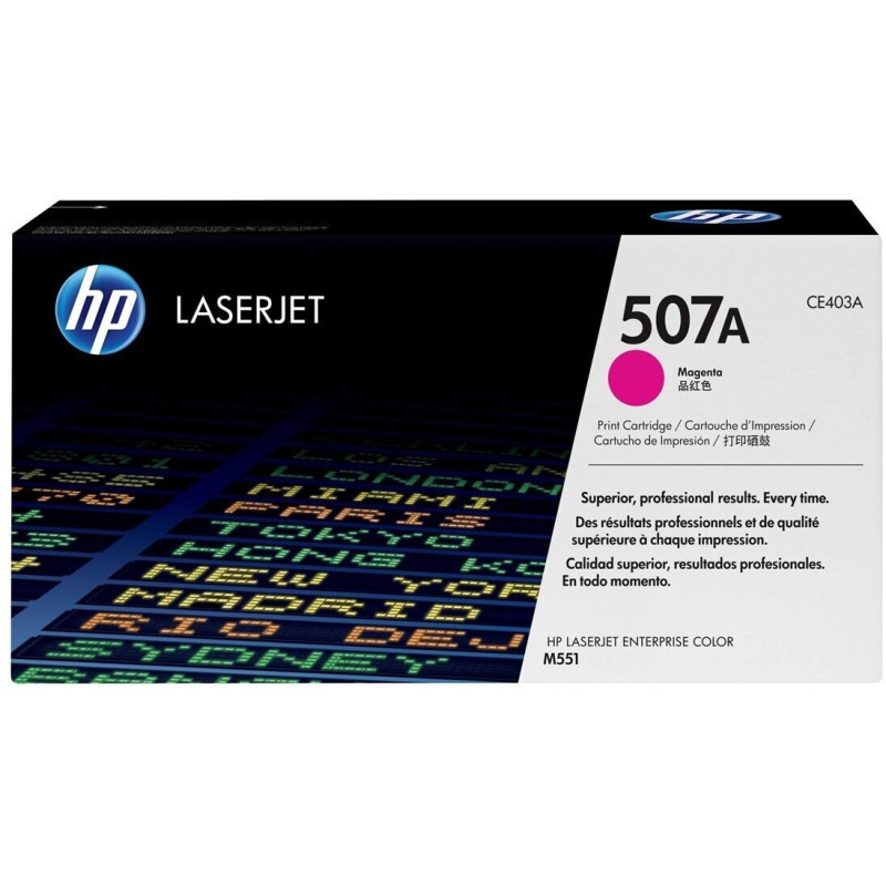 HP TONER LASERJETM551/M575/MAGENTA-CTG-6K/ 507A CE403A        ORIGINE