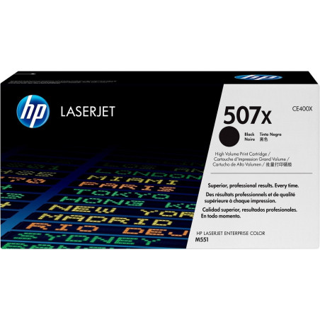 HP TONER LASERJETM551/M575/BLACK-CTG-11K/ 507X CE400X         ORIGINE