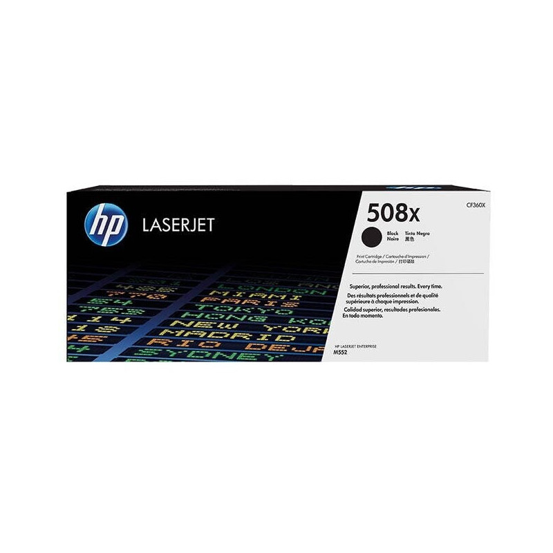 HP TONER LASERJET M553/M577/BLACK-CTG-12.5K/ 508X CF360X      ORIGINE