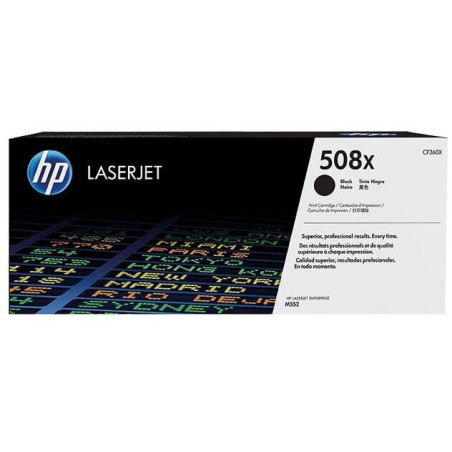 HP TONER LASERJET M553/M577/BLACK-CTG-12.5K/ 508X CF360X      ORIGINE
