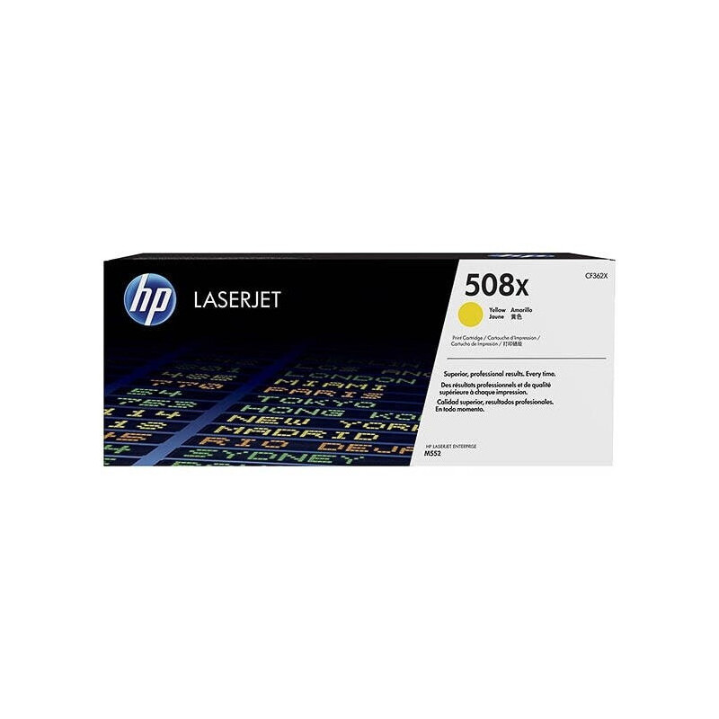 HP TONER LASERJET M553/M577/YELLOW-CTG-9.5K/ 508X CF362X      ORIGINE