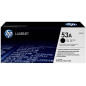 HP TONER LASERJET P2014/P2015/M2727/BLACK-CTG-3K/ 53A Q7553A  ORIGINE