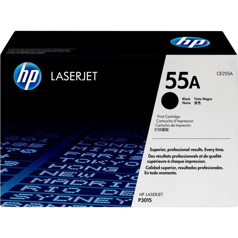 HP TONER LASERJET P3015/ENTER.M500/BLACK-CTG-6K/ 55A CE255A   ORIGINE