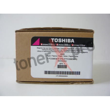 TOSHIBA TONER MAGENTA E STUDIO 338CS ORIGINAL 24B7306 T-FC338EM-R