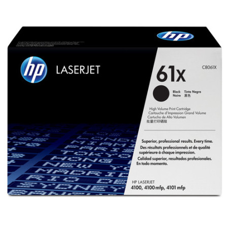 HP TONER LASERJET 4100/4101/BLACK-CTG-10K/ 61X C8061X         ORIGINE